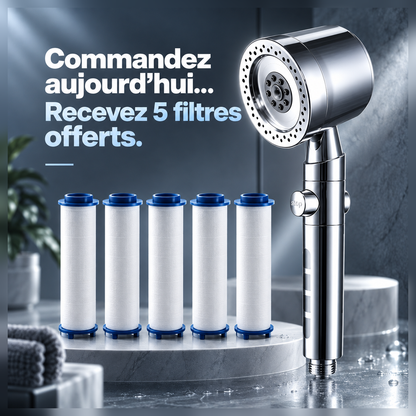 Une peau plus douce et moins de marques… douche après douche.