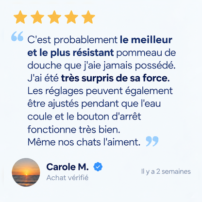 Une peau plus douce et moins de marques… douche après douche.